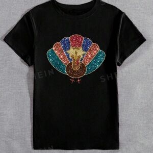 Thanksgiving Graphic T shirt. NEW womens size XL